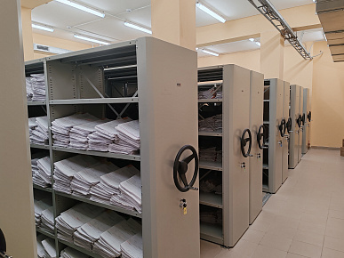 В ФГБУ "ФЦТОЭ" Минздрава России (г. Смоленск) ввели в эксплуатация новое помещение - "Архив медицинской документации"